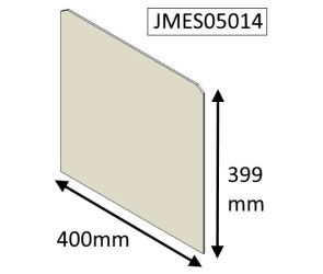 JMES05014 - HUNTER SUPPLIED - GLASS PANEL 400mm x 399mm  |  Allure 5